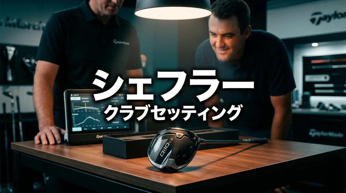 シェフラー2026年クラブセッティング徹底解説