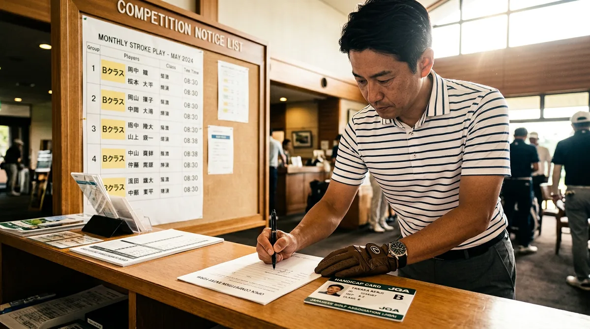 競技ゴルフデビューの準備と心得