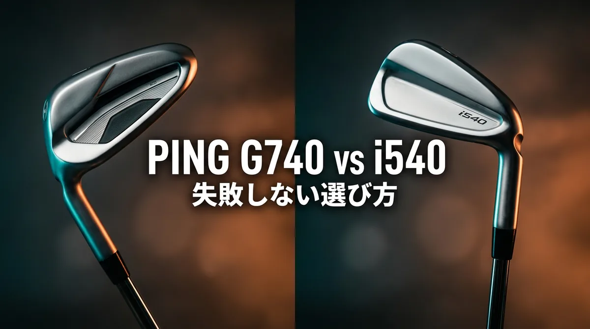 PING G740アイアン評価と向く人・i540比較