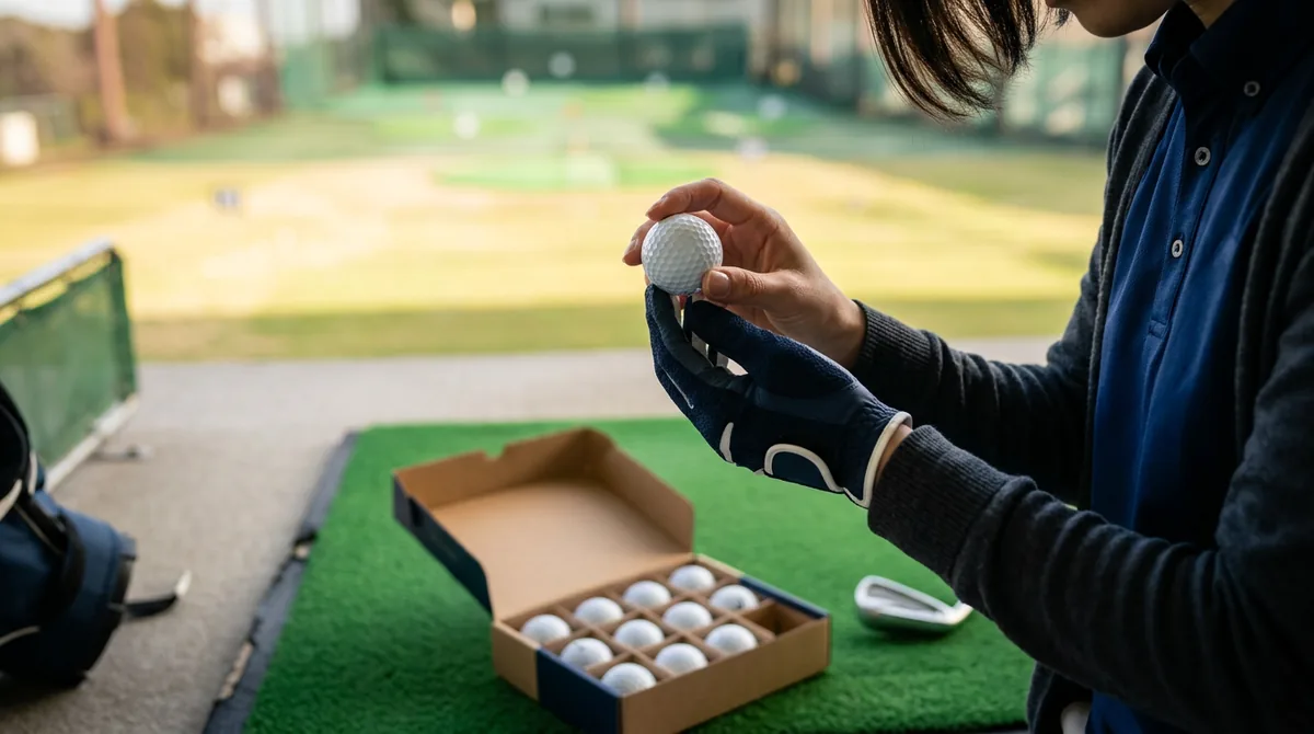 ゴルフボール 初心者の選び方 試打で選ぶ1ダース基準