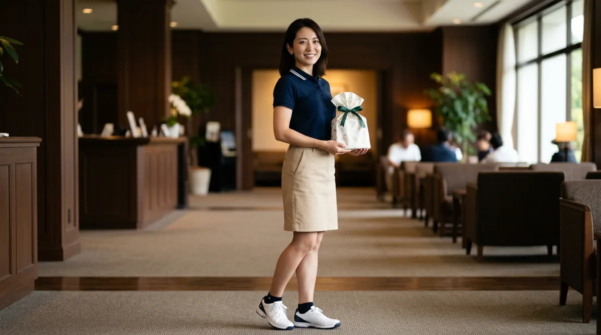 接待ゴルフ 女性が押さえたい服装マナーと当日の立ち回り方