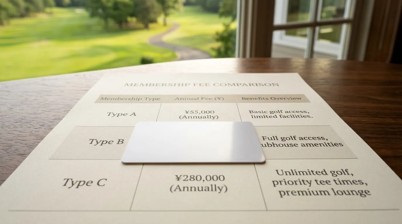 ゴルフ会員権100万円以下で入会できる狙い目コース選び方