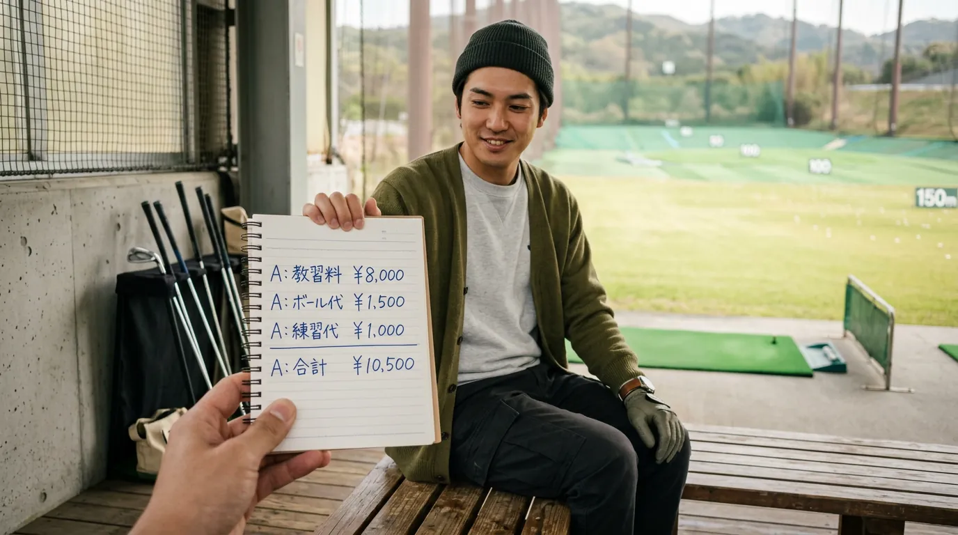ゴルフ月々ランニングコスト 初心者の年間費用シミュレーション