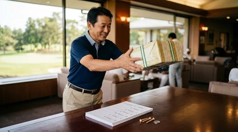 ゴルフコンペ景品の渡し方と順番 表彰マナーと例文まとめ