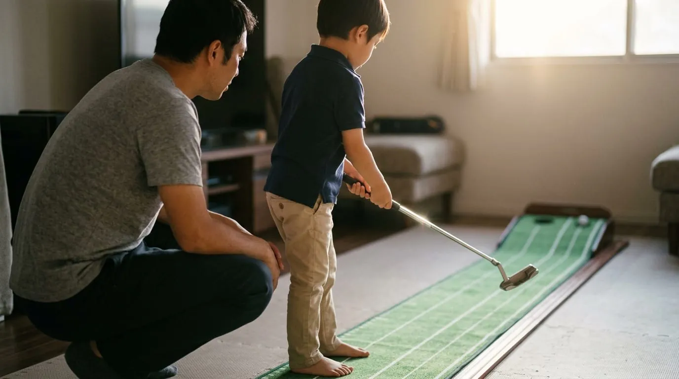 子供のゴルフマナー教え方 コースデビュー前に親が確認する基本