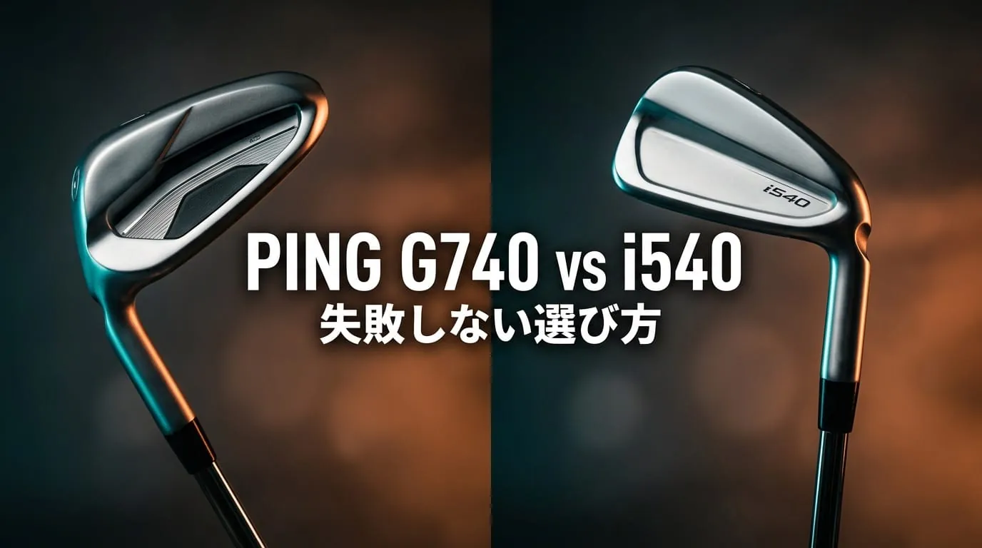 PING G740 アイアン向く人は？i540との選び方